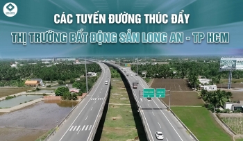 Các tuyến đường thúc đẩy thị trường bất động sản Long An - TP HCM