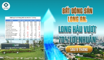 BẤT ĐỘNG SẢN LONG AN: LONG HẬU VƯỢT 70% LỢI NHUẬN SAU 9 THÁNG