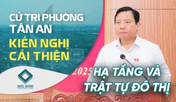 CỬ TRI PHƯỜNG TÂN AN KIẾN NGHỊ CẢI THIỆN HẠ TẦNG VÀ TRẬT TỰ ĐÔ THỊ