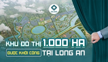 KHU ĐÔ THỊ 1.000 HA ĐƯỢC KHỞI CÔNG TẠI LONG AN