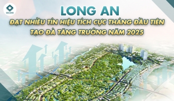 LONG AN ĐẠT NHIỀU TÍN HIỆU TÍCH CỰC TRONG THÁNG ĐẦU TIÊN NĂM 2025