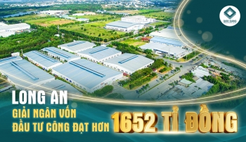 GIẢI NGÂN VỐN ĐẦU TƯ CÔNG LONG AN ĐẠT HƠN 1.652 ĐỒNG