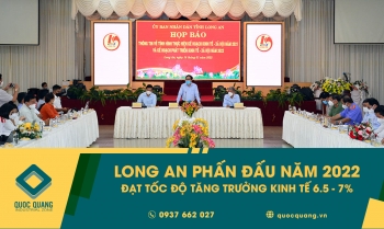 LONG AN PHẤN ĐẤU NĂM 2022 ĐẠT TỐC ĐỘ TĂNG TRƯỞNG KINH TẾ 6,5-7%