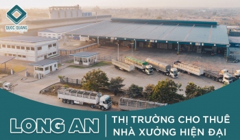 Long An - Thị trường cho thuê nhà xưởng hiện đại