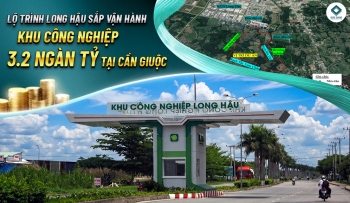 LONG HẬU SẮP VẬN HÀNH KHU CÔNG NGHIỆP 3.2 NGÀN TỶ TẠI CẦN GIUỘC