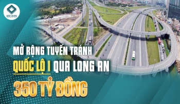MỞ RỘNG TUYẾN TRÁNH QUỐC LỘ 1 QUA LONG AN 350 TỶ ĐỒNG