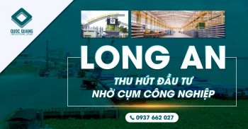 Long An thu hút đầu tư, đẩy nhanh lấp đầy diện tích cụm công nghiệp