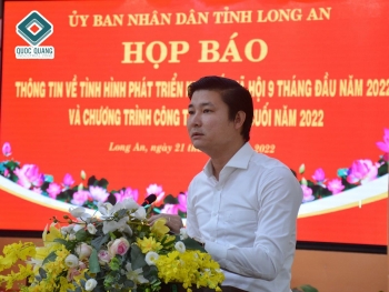 Họp báo thông tin kinh tế - xã hội 9 tháng đầu năm