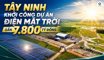 TÂY NINH KHỞI CÔNG DỰ ÁN ĐIỆN MẶT TRỜI GẦN 7.800 TỶ ĐỒNG