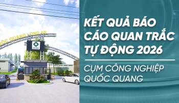 KẾT QUẢ BÁO CÁO QUAN TRẮC TỰ ĐỘNG TỪ THÁNG 1 ĐẾN THÁNG 3/2026