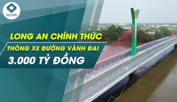 Long An chính thức thông xe đường vành đai hơn 3000 tỷ đồng