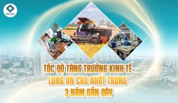 TỐC ĐỘ TĂNG TRƯỞNG KINH TẾ LONG AN CAO NHẤT TRONG 3 NĂM GẦN ĐÂY