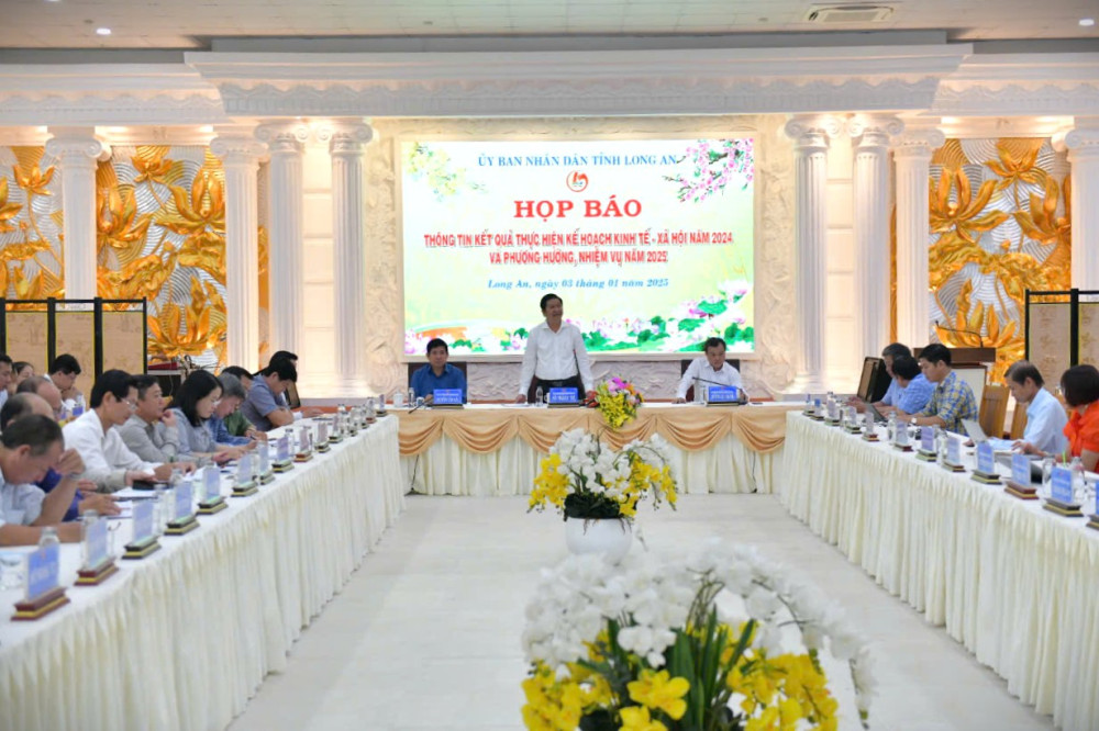 GRDP tỉnh Long An trong 6 tháng đầu năm 2025 ước tăng 8,34%