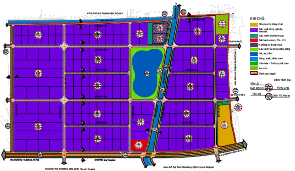 Ban Quản lý Khu kinh tế tỉnh Tây Ninh vừa công bố kế hoạch lấy ý kiến cộng đồng đối với hai đồ án quy hoạch phân khu 1/2.000