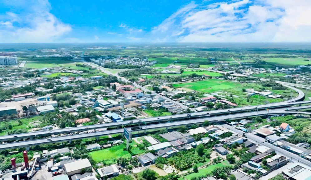Tuyến đường Vành Đai 4 này giáp ranh các vùng vệ tinh như Long An, Bình Dương, Đồng Nai